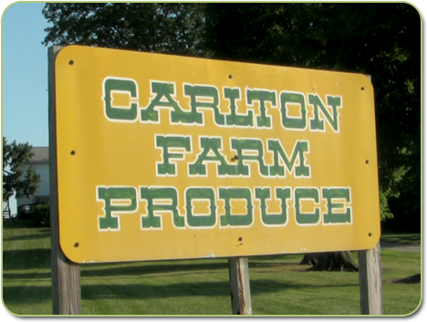 Carlton Farm Sign